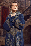 3 Piece Unstitched Heavy Embroidered Dhanak Wool Suit With Digital Printed Dhanak Wool Shawl MB-1155