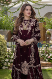 3 Piece Unstitched Heavy Embroidered Dhanak Suit New latest dhanak dress designs turbolight blessed friday sale gul ahmed winter collection 2022 bareeze dhanak sale 2022 sana safinaz clothes kayseria dhanak suits dhanak collection 2022
