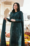 3 Piece Unstitched Heavy Embroidered Lawn Suit ( Four-sided Embroidered Lawn Dupatta )MB-935
