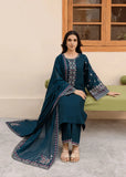 3 Piece Unstitched Heavy Embroidered Lawn Suit ( Four-sided Embroidered Chiffon Dupatta )LM-585
