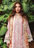 3 Piece Unstitched Heavy Embroidered Chickan Kari Lawn Suit ( Fine Printed Silk Dupatta )