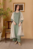 3 Piece Unstitched Heavy Embroidered Lawn Suit ( Embroidered Lawn Dupatta )RP-600