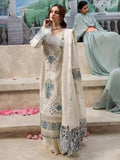 3 Piece Unstitched Heavy Embroidered Chickan Kari Lawn Suit ( Four-sided Embroidered Lawn Dupatta )MR-2730