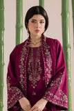 3 Piece Unstitched Heavy Embroidered Lawn Suit ( Four-sided Embroidered Chiffon Dupatta )