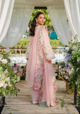 3 Piece Unstitched Heavy Embroidered Chickan Kari Lawn Suit ( Four-sided Embroidered Cotton Net Dupatta )QL-2790
