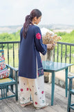 2 Piece Unstitched Heavy Embroidered Lawn Suit MB-70