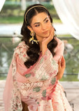 3 Piece Unstitched Heavy Embroidered Chickan Kari Lawn Suit ( Four-sided Embroidered Cotton Net Dupatta )QL-2790