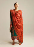 3 Piece Unstitched Heavy Embroidered Lawn Suit ( Printed Lawn Dupatta )SP-525