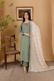 3 Piece Unstitched Heavy Embroidered Lawn Suit ( Embroidered Lawn Dupatta )RP-600