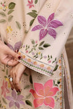 3 Piece Unstitched Heavy Embroidered Lawn Suit ( Fine Printed Poly Lawn Dupatta )