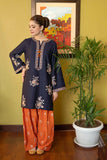 2 Piece Unstitched Heavy Embroidered Lawn Suit AL-945