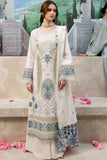 3 Piece Unstitched Heavy Embroidered Chickan Kari Lawn Suit ( Four-sided Embroidered Lawn Dupatta )MR-2730