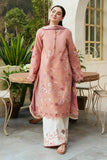 3 Piece Unstitched Heavy Embroidered Lawn Suit ( Printed Fine Silk Dupatta )ZS-2755