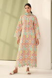 3 Piece Unstitched Digital Printed Lawn Suit ( Fine Printed Lawn Dupatta )BQ-201