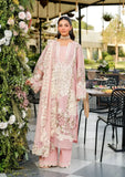 3 Piece Unstitched Heavy Embroidered Chickan Kari Lawn Suit ( Four-sided Embroidered Cotton Net Dupatta )EL-2710