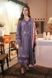 3 Piece Unstitched Heavy Embroidered Lawn Suit ( Fine Printed Silk Dupatta )JD-2680