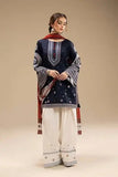 3 Piece Unstitched Heavy Embroidered Lawn Suit ( Printed Lawn Dupatta )RR-610