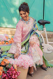 3 Piece Unstitched Heavy Embroidered Lawn Suit With Digital Printed Silk Dupatta