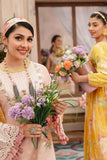 3 Piece Unstitched Heavy Embroidered Pure Lawn Suit with Printed Silk Dupatta MS22