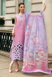 3 Piece Unstitched Heavy Embroidered Pure Lawn Suit with Fine Printed Poly Lawn Dupatta MQ2570B