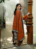 3 Piece Unstitched Heavy Embroidered Lawn Suit with Printed Lawn Dupatta ZC428