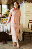 3 Piece Unstitched Heavy Embroidered Lawn Suit with Printed Poly Lawn Dupatta ZS2620