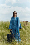 3 Piece Unstitched Heavy Embroidered Pure Lawn Suit with Fine Printed Lawn Dupatta ZS2555