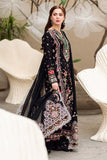 3 Piece Unstitched Heavy Embroidered Lawn Suit with Heavy Embroidered Chiffon Dupatta QL2655