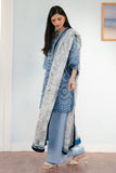 3 Piece Unstitched Heavy Embroidered Lawn Suit with Fine Printed Poly Lawn Dupatta CO2610