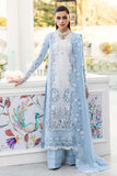 3 Piece Unstitched Heavy Embroidered Chickan Kari Lawn Suit with Four Sided Embroidered Chiffon Dupatta CS2645