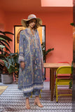 3 Piece Unstitched Embroidered Pure Lawn Suit with Fine Printed Silk Dupatta SN14