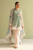 3 Piece Unstitched Digital Printed Lawn Suit with Fine Printed Lawn Dupatta CO496