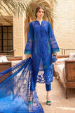 3 Piece Unstitched Heavy Embroidered Chickan Kari Pure Lawn Suit with Four Sided Embroidered Organza Dupatta MB2590
