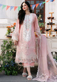 3 Piece Unstitched Heavy Embroidered Chickan Kari Pure Lawn Suit with Heavy Embroidered Organza Dupatta BL2585