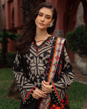 3 Piece Unstitched Digital Printed Khaddar Suit with Printed Khaddar Dupatta CH-77