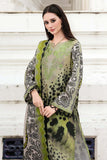 3 Piece Unstitched Embroidered Khaddar Suit with Printed Khaddar Dupatta CC-81P