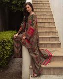 3 Piece Unstitched Digital Printed Khaddar Suit with Printed Khaddar Dupatta CH-78