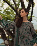 3 Piece Unstitched Digital Printed Khaddar Suit with Printed Khaddar Dupatta CH-76