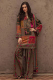 3 Piece Unstitched Digital Printed Khaddar Suit with Printed Khaddar Dupatta CH-78