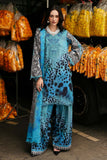 3 Piece Unstitched Embroidered Khaddar Suit with Printed Khaddar Dupatta CC-82P