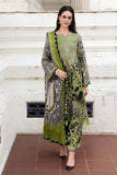 3 Piece Unstitched Embroidered Khaddar Suit with Printed Khaddar Dupatta CC-81P