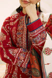 3 Piece Unstitched Heavy Embroidered Pure Lawn Suit with Fine Printed Poly Lawn Dupatta ZS2550
