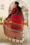 3 Piece Unstitched Heavy Embroidered Pure Lawn Suit with Fine Printed Poly Lawn Dupatta ZS2550