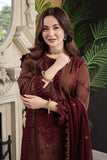 3 Piece Unstitched Heavy Embroidered Pure Lawn Suit with Heavy Embroidered Lawn Dupatta AJ56